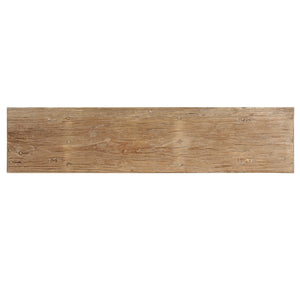 Lilys 43" Elmwood Bench Weathered Natural (Upper Width 10" Lower Width 14") 7006-4