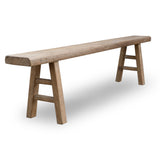 Approx.67-71 Inches Hermosa Entryway Bench Weathered Natural