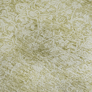 HomeRoots 8' X 10' Elegant Wheat and Ivory Oriental Area Rug - Washable, Stain-Resistant, UV Protected Design 700629