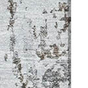 HomeRoots 10' Brown and Ivory Abstract Washable Area Rug - Durable, UV-Protected, Stain-Resistant Design 700679