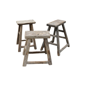 Lilys Vintage Stool Rectangular (Size & Finish Vary) 7007
