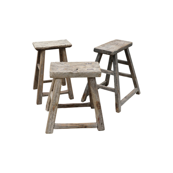 Lilys Vintage Stool Rectangular (Size & Finish Vary) 7007