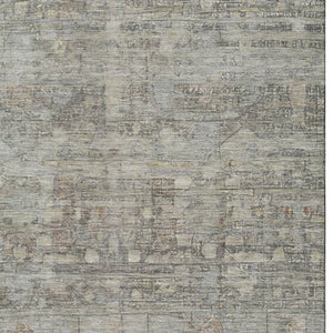 HomeRoots 10' X 14' Taupe & Beige Geometric Area Rug - Washable, UV-Protected, Perfect for High-Traffic Spaces 700763