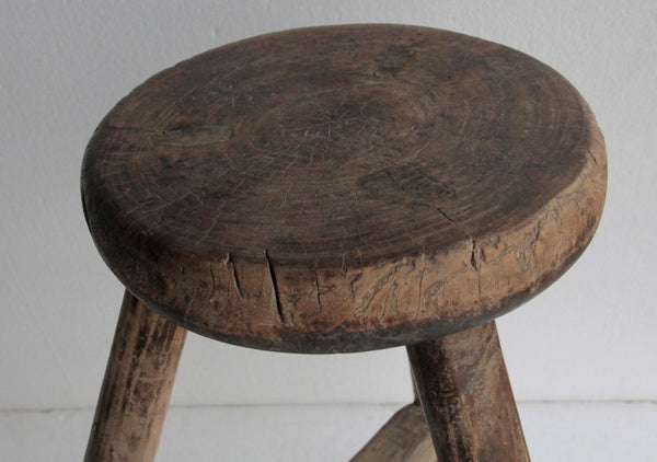 Lilys Vintage Round Stool (Size & Finish Vary) 70080140
