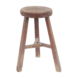 Lilys Vintage Round Stool (Size & Finish Vary) 70080140