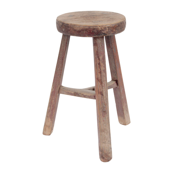 Lilys Vintage Round Stool (Size & Finish Vary) 70080140