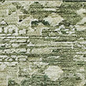 HomeRoots 10' Artichoke Green & Ivory Oriental Washable Area Rug – UV Protected, Stylish & Durable for Homes 700841