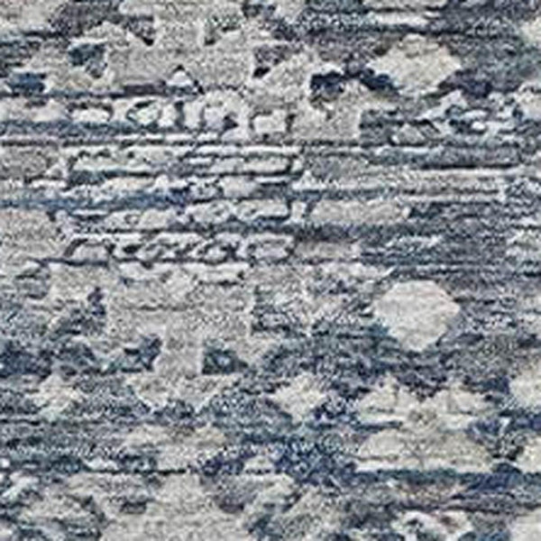 HomeRoots 10' X 14' Blue And Ivory Oriental Washable Area Rug - Stylish, Durable, UV-Protected for Modern Homes 700847