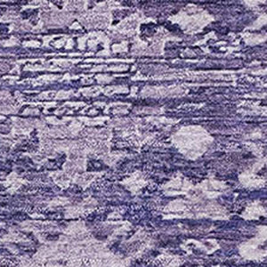 HomeRoots 5' X 8' Elegant Purple and Ivory Oriental Area Rug - Washable, UV Protected, Stain Resistant Design 700855