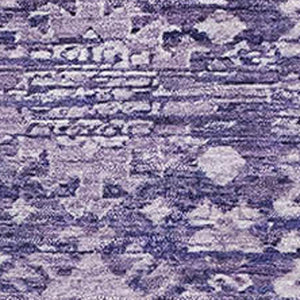 HomeRoots 8' X 10' Elegant Purple & Ivory Oriental Washable Area Rug with UV Protection for All Spaces 700857