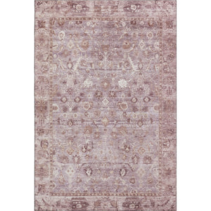 HomeRoots 9' X 12' Blush & Ivory Oriental Area Rug – Washable, UV Resistant & Stylish for High-Traffic Spaces! 700888