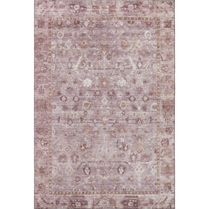 HomeRoots 9' X 12' Blush & Ivory Oriental Area Rug – Washable, UV Resistant & Stylish for High-Traffic Spaces! 700888