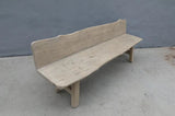 Lilys Approx. 78-83 Inches Long Vintage Live Edge Bench Weathered Natural(Size And Finish Vary) 7009