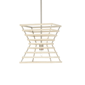 Rope Pendant Brown, Silver 70095 Chelsea House