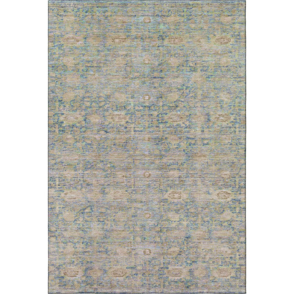 HomeRoots 8' X 10' Coral and Copper Oriental Area Rug - Washable, UV Protected, Durable, Stylish Design for Any Room 700977