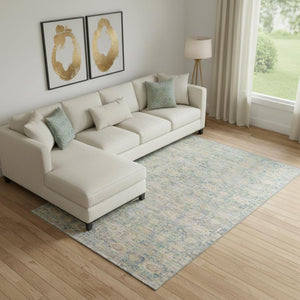 HomeRoots 10' X 14' Coral and Copper Oriental Area Rug - Durable, Stain-Resistant, UV Protected for Kids & Pets 700979