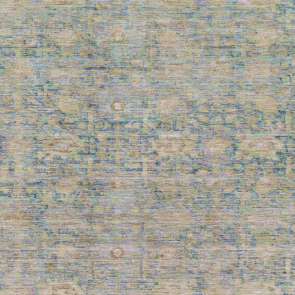 HomeRoots 10' X 14' Coral and Copper Oriental Area Rug - Durable, Stain-Resistant, UV Protected for Kids & Pets 700979