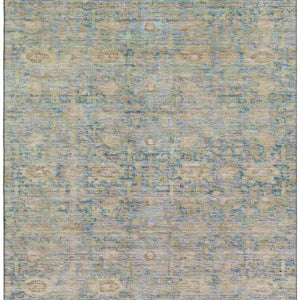 HomeRoots 10' X 14' Coral and Copper Oriental Area Rug - Durable, Stain-Resistant, UV Protected for Kids & Pets 700979