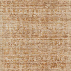 HomeRoots 9' X 12' Coral & Peach Oriental Washable Area Rug - UV Protected, Soft, Stain Resistant, Non-Slip Design 700990