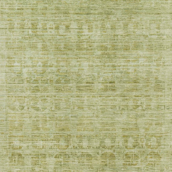 HomeRoots 8' X 10' Sage and Mint Green Oriental Washable Area Rug with UV Protection for Family Living Spaces 700995