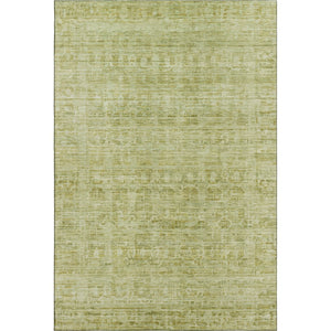 HomeRoots 9' X 12' Sage and Mint Green Oriental Washable Area Rug - Durable, UV Protected, Perfect for Homes! 700996