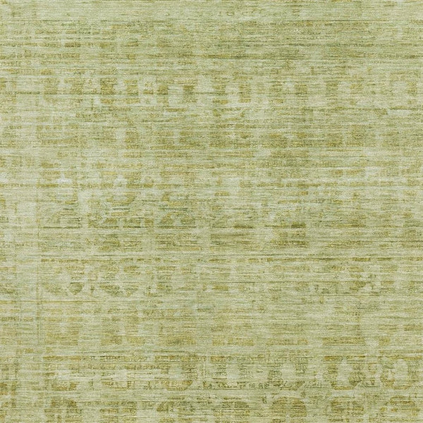 HomeRoots 9' X 12' Sage and Mint Green Oriental Washable Area Rug - Durable, UV Protected, Perfect for Homes! 700996