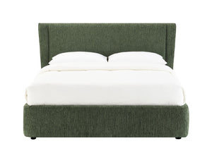 English Elm Cheryl Chenille Upholstered Full Bed with Padded Headboard for Modern Bedroom B2756S00034