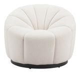 Bhutan Accent Chair Cream 110358 Zuo Modern