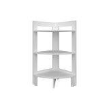 English Elm Corner Table Sharon, Living Room, White