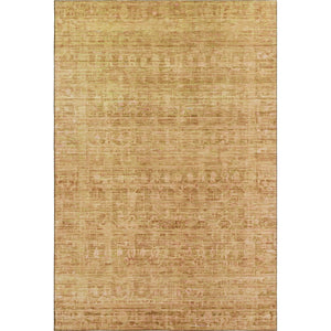 HomeRoots 8' X 10' Salmon & Peach Oriental Washable Area Rug – Durable, UV-Protected, Easy-Care Elegance 701007
