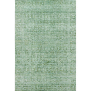 HomeRoots 5' X 8' Teal And Pale Aqua Oriental Washable Area Rug - Durable, Stylish, UV Protected & Easy Care 701011