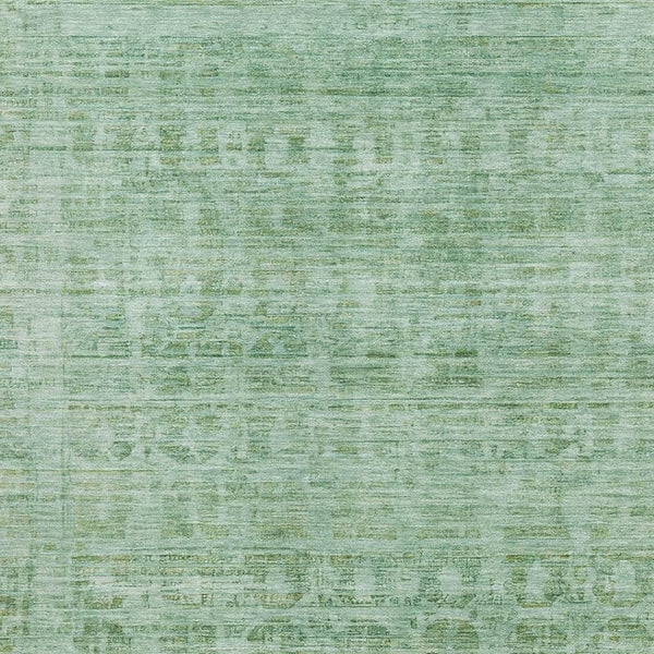 HomeRoots 8' X 10' Teal & Pale Aqua Washable Area Rug with UV Protection – Stylish, Durable, & Stain Resistant! 701013