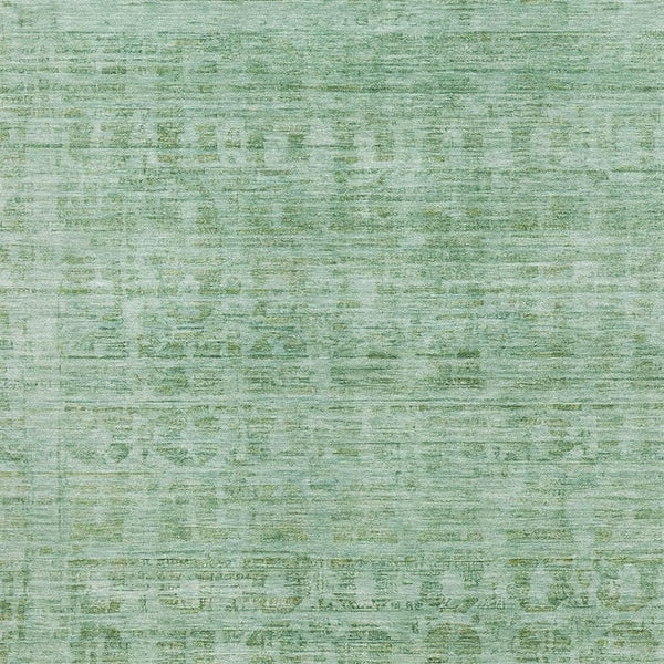 HomeRoots 10' X 14' Teal And Pale Aqua Washable Oriental Rug – UV Protected, Stain Resistant, Low Maintenance! 701015