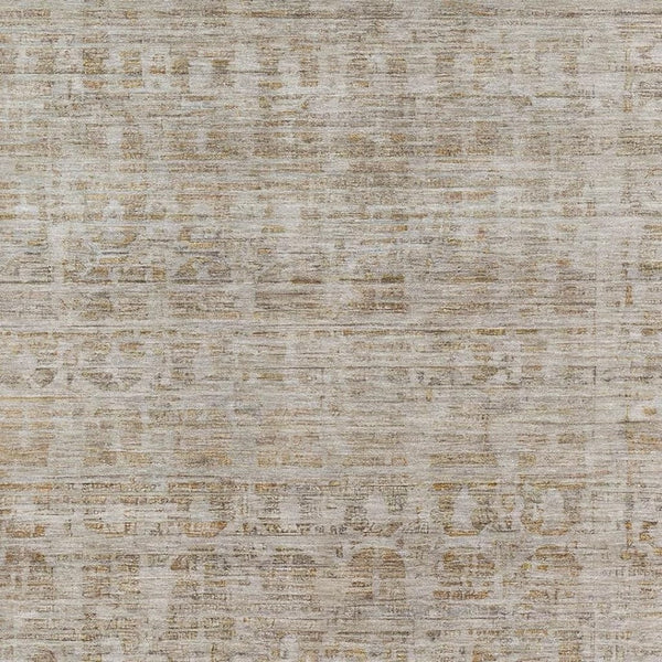 HomeRoots 9' X 12' Elegant Taupe & Beige Oriental Washable Area Rug with UV Protection for Busy Homes 701020