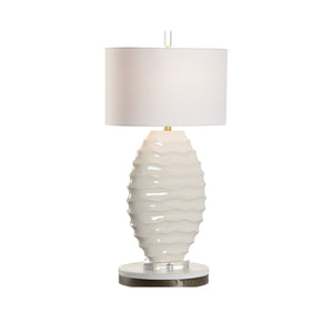 Huaraz Lamp White/Cream 70105 Chelsea House