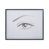 Umber Eye Framed Wall Art