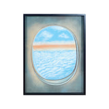 Plane Window III Framed Wall Art 7011-1390C Elk Home