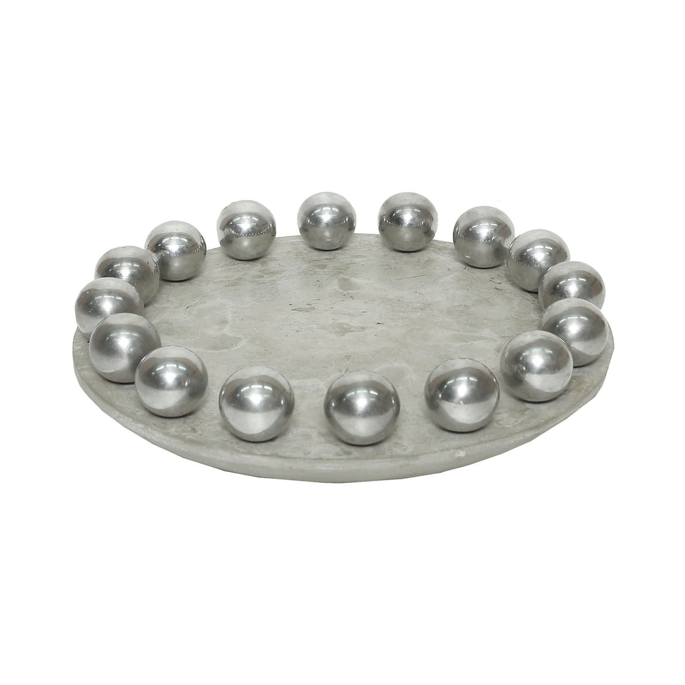 Ball Waxed Concrete Tray 7011-1541 Elk Home