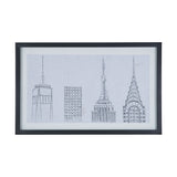 New York Spires Framed Wall Art