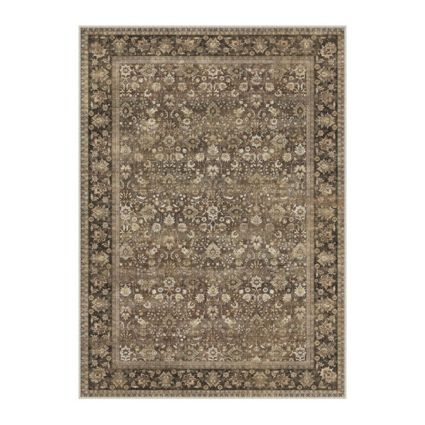 HomeRoots 8' Classic Floral Medallion Area Rug - Washable, Durable, and Elegant Design for Modern Living Spaces 8' X 10' 701237