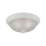 Huntington 15'' Wide 3-Light Flush Mount - White 7013FM/40 Thomas