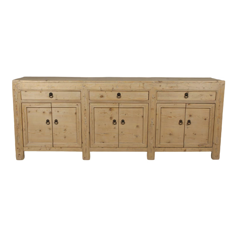 Lilys Antique Six Doors Sideboard With Drawers (Size And Finish Vary Approx 8-9Ft Long) 7014-XL