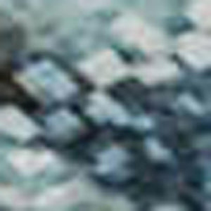 HomeRoots 10' Blue and Gold Abstract Washable Area Rug - Durable, UV-Protected, Perfect for Living Spaces! 701443