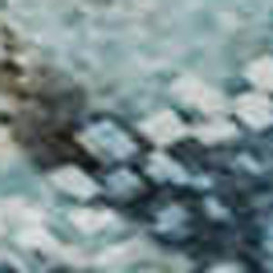 HomeRoots 10' Blue and Gold Abstract Washable Area Rug - Durable, UV-Protected, Perfect for Living Spaces! 701443