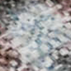 HomeRoots 5' X 8' Coral and Blue Abstract Area Rug - Washable, UV Protected, Durable, and Stylish Home Accent 701445