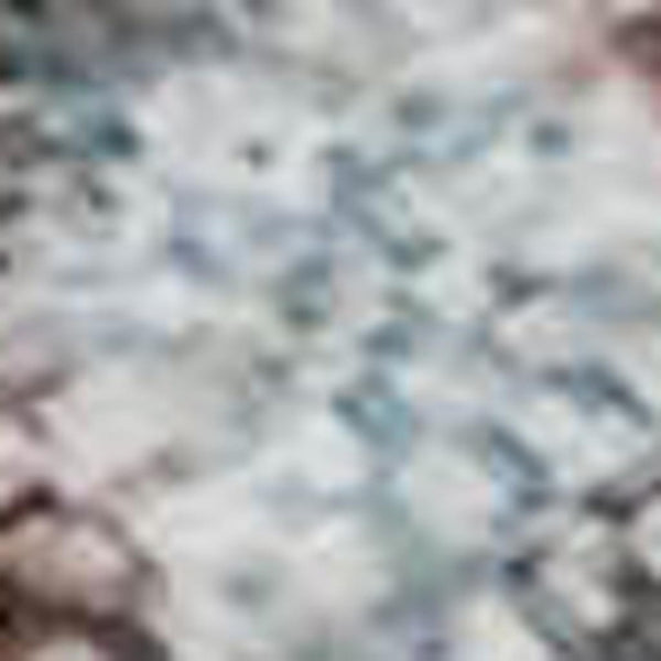 HomeRoots 8' X 10' Coral & Blue Abstract Washable Area Rug - Durable, Stain-Resistant, UV Protected Comfort! 701447