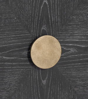 Basset Mirror Jensen Console Table - Modern Glam Design With Gold Accents, Ample Storage & Elegant Finish Black Veneer,Mdf,Rubber Wood 7015-lr-400