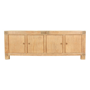 Lilys Antique Wide Sideboard Weathered Natural (Size And Finish Vary Approx 80"-90" Long) 7015-NA