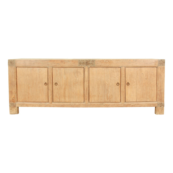 Lilys Antique Wide Sideboard Weathered Natural (Size And Finish Vary Approx 80"-90" Long) 7015-NA