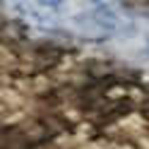 HomeRoots 10' X 14' Stylish Terra Cotta & Blue Abstract Washable Area Rug with UV Protection & Stain Resistance 701509